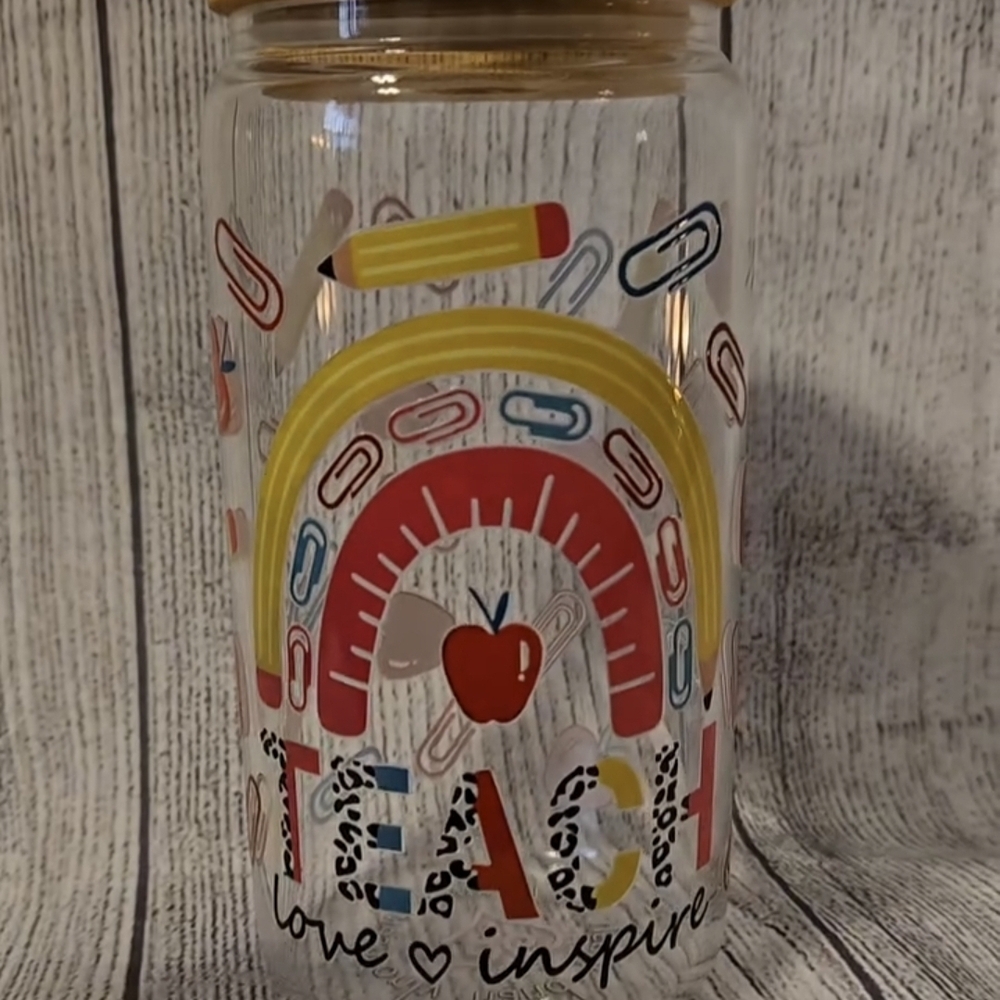 Teacher Libby Glass 16oz